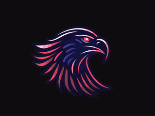 Obraz premium vector of an eagle