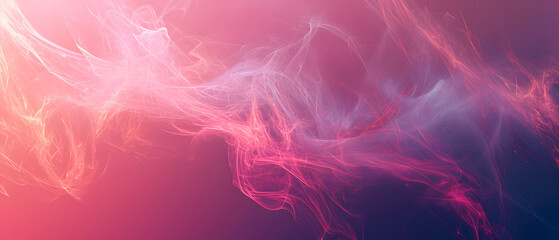 A mesmerizing swirl of magenta and light blue smoke, dancing in an abstract display of color and mystery