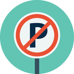 no parking sign. hotel icon vector png. beach icon png. tourist place vector icon. tourism, vacationist, globetrotting, hostel, visitor, traverse, travel icon png.