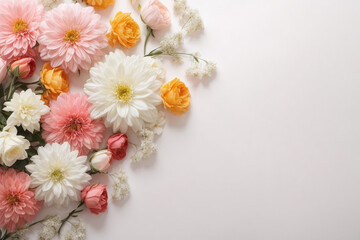 circle shaped wreath of flowers