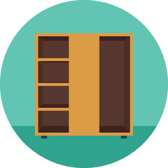 illustration of a bookshelf. hotel icon vector png. beach icon png. tourist place vector icon. tourism, vacationist, globetrotting, hostel, visitor, traverse, travel icon png.