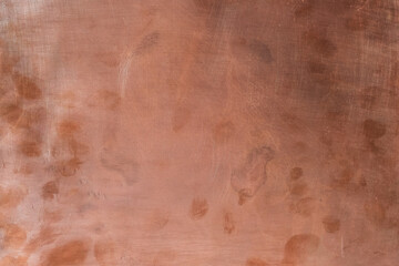 Copper surface. Copper plate. Design background.