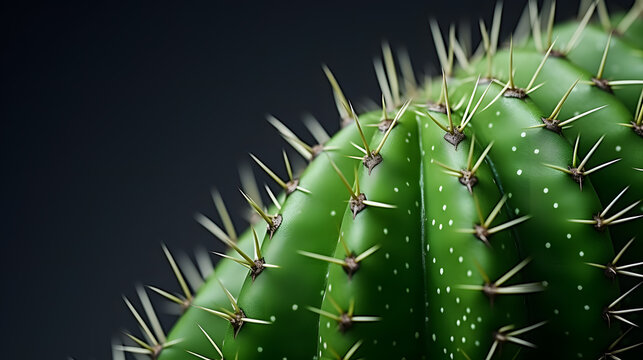 close up of a cactus