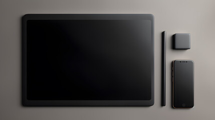 a tablet and stylus on a table