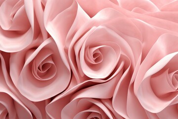 Rose background with light grey topographic lines