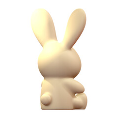 Cute Rabbit Bunny Illustration 3D