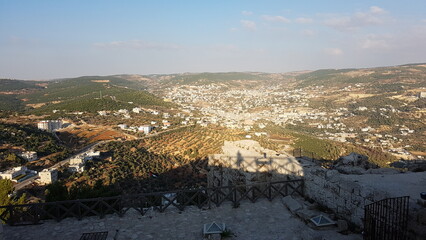 view from the top of the mountain
