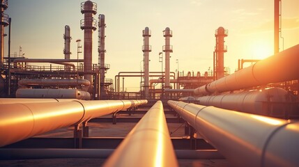 Gas pipes for the oil industry. a clean pipeline for renewable energy production. pipeline for gas or oil, pure hydrogen gas for the production of environmentally friendly electricity.E