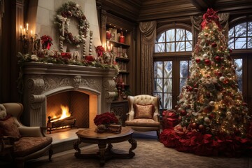 Captivating Christmas decor indoor