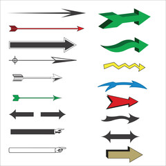 set of arrows