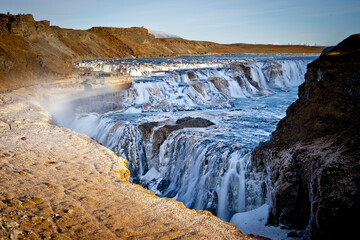 Obraz premium Gullfoss Falls