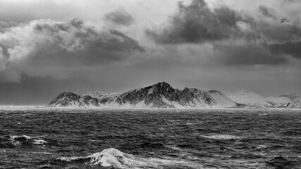 mystical coastal panorama - Norway