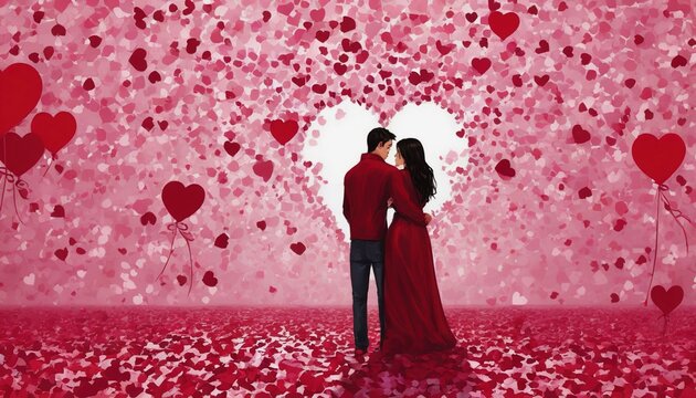 picture for lovers, image for valentine's day, romantic art, romantic fantasies, love will save the world, give free rein to feelings