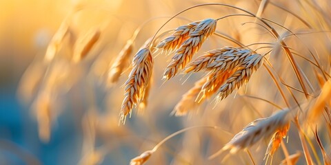 Image of oat spike. Top-notch picture.