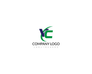 Initial letter CV  logo design, creative monogram logo, triangle shape logotype