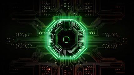 Circuit board background. Electronic computer hardware technology. Motherboard digital chip