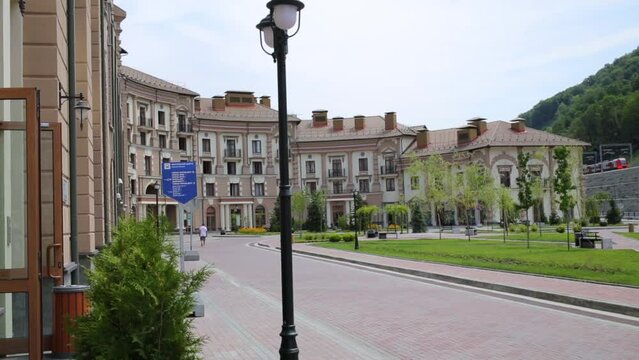 Gorki Gorod - modern popular all-season resort town