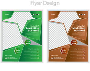Digital marketing agency and business social media banner or flyer post template