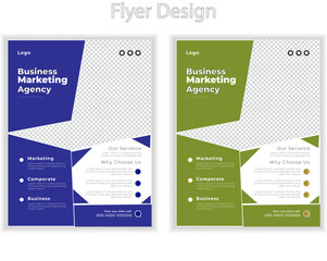 Digital marketing agency and business social media banner or flyer post template