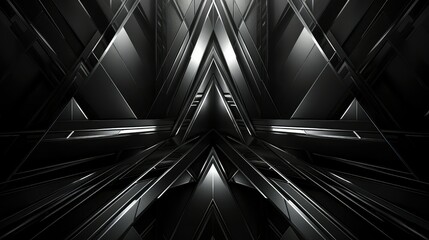 abstract geometric dark background illustration shape design, minimal modern, triangle square...