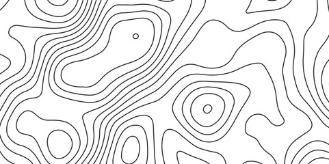 Abstract pattern with lines Topographic map. Geographic mountain relief . Modern design with white background wavy pattern design. Background for desktop, topology, digital art .