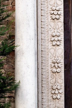 cornicette @ chiesa di sant'agostino, recanati