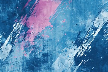 Vivid Fusion: Grunge Pink and Blue Trendy Texture, Tailored for Extreme Sportswear, Racing, Cycling, Football, Motocross, Basketball, Gridiron, and Travel. A Dynamic Backdrop or Wallpaper Choice Burst