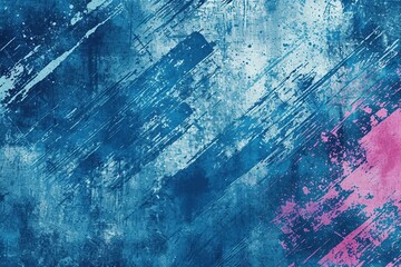 Abstract Vitality: Grunge Pink and Blue Trendy Texture, Ideal for Extreme Sportswear, Racing, Cycling, Football, Motocross, Basketball, Gridiron, and Travel. A Lively Backdrop