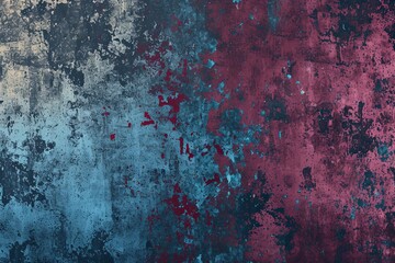 Fototapeta premium Urban Hues: Grunge Purple, Green, and Blue Trendy Texture, Crafted for Extreme Sportswear, Racing, Cycling, Football, Motocross, Basketball, Gridiron, and Travel. An Urban Backdrop or Wallpaper 