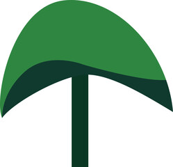 Tree icon in minimalist style