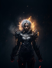 RPG DND fantasy character for Dungeons and Dragons, Roleplay, Avatar, valkyrie, hero