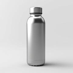 silver water bottle generative ai