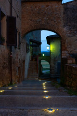 street in the town