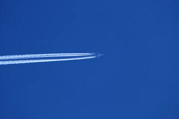 airplane in the sky