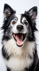 Obraz premium portrait of a black dog