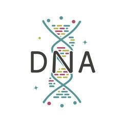 Fototapeta premium DNA Logo Image 