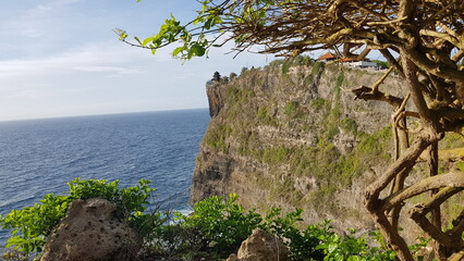 sea view on cliff