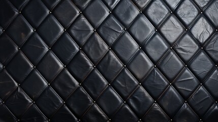 Elegant black leather texture with copy space, perfect for graphic design and web banners