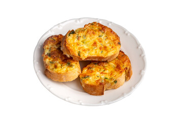 Turkish Egg Breads. It is called "Yumurtali Ekmek" in Turkish. French Toast. Turkish and Arabic Traditional Breakfast Baked or Fried Egg Bread. Egg bread with cheese and parsley.