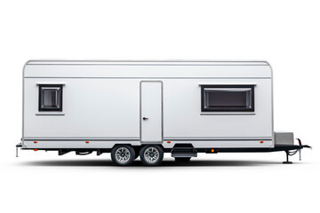 Modern trailer  isolated on transparent background, png file