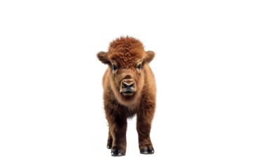 A baby bison Generative AI