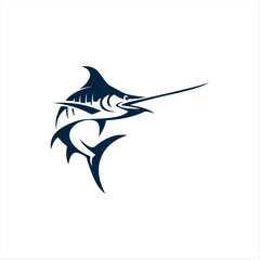 Swordfish Logo. Unique & Fresh Swordfish logo Template, Great to use as Your Swordfish fishing Activity