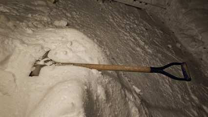Lots of snow to shovel after the storm