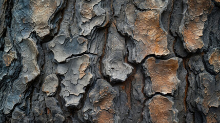 Natural Patterns of Tree Bark for Rustic Design