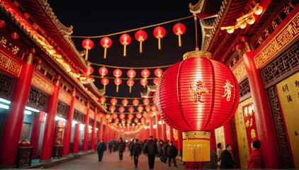 Fototapeta na wymiar chinese new year background , chinese new year celebration background , chinese new year's eve , year of the dragon , chinese lanterns, lunar new year