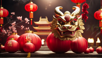 chinese new year background , chinese new year celebration background , chinese new year's eve , year of the dragon , chinese lanterns, lunar new year