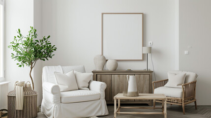 Empty background frame in modern room concept. Green room frame. Baby room frame. Photo frames. backgrounds