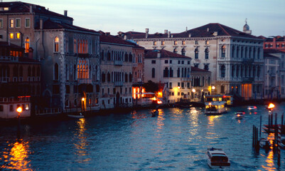 Canal de Venecia - obrazy, fototapety, plakaty
