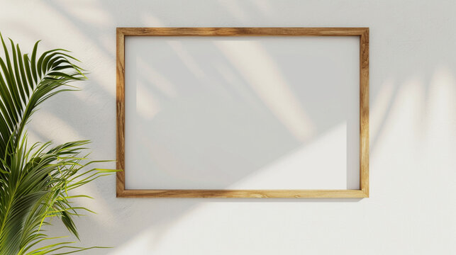 Empty background frame in modern room concept. Green room frame. Baby room frame. Photo frames. backgrounds