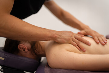 Concentrated Back Massage by Professional Masseuse